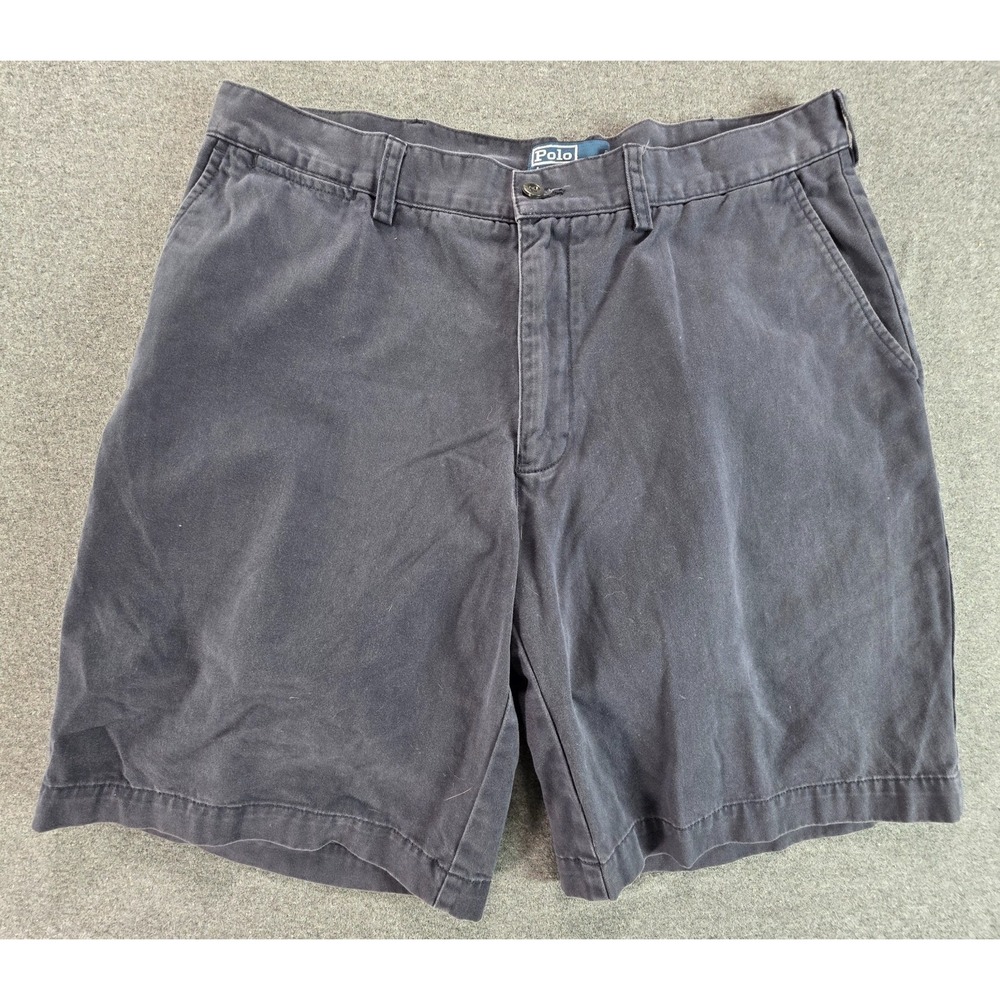 Polo Ralph Lauren Classic Chino‎ Shorts Men's Size 36 Prospect Blue Cotton